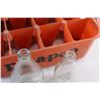 Image 6 : (2) Vintage Plastic Pic-a-Pop Bottle Crates and Pic-a-Pop Glass Bottles