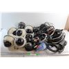 Image 1 : CNB & Sony Security Cameras, Coaxial Cables, Cords and Assorted Electronics