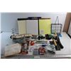 Image 1 : Sharp Calculator, Burger Presses, Note Pads, Heavy Duty Seed Trays and Assorted Items