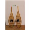 Image 1 : *Pair of Vintage Snowshoes w/ Harness 14'' x 47''