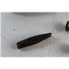 Image 7 : Axe Head, Chisels, Plastic Container 13'' x 5'' and Assorted Items