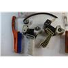 Image 2 : Tape Guns, Drawer, Deadbolt Lock, Chrome Handle and Assorted Items