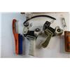 Image 8 : Tape Guns, Drawer, Deadbolt Lock, Chrome Handle and Assorted Items