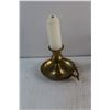 Image 5 : Brass Candle Holders and Candle