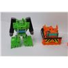 Image 3 : (6) Plastic Transformer Vehicles
