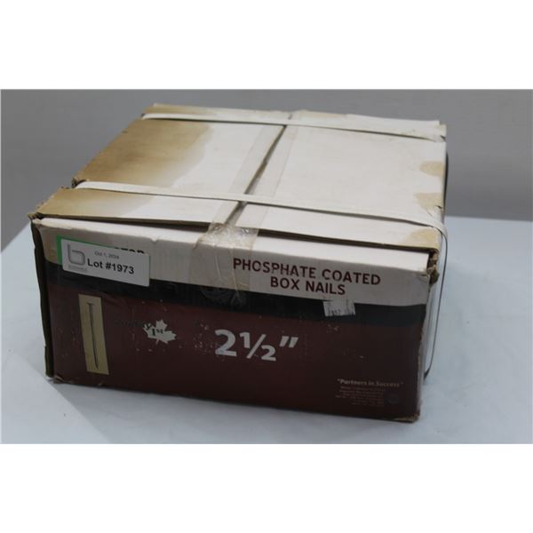 *Box of 2 1/2" Coated Nails