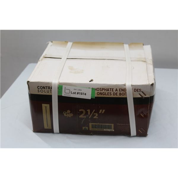 *Box of 2 1/2" Coated Nails
