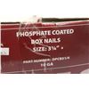 Image 2 : *Box of 3 1/4" Coated Nails (box corner split)