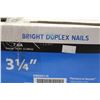 Image 2 : *Box of 3 1/2" Bright Common Nails (50Lbs)