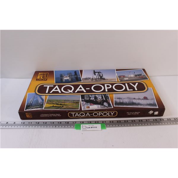 Taqa-opoly Board Game - as is