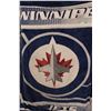 Image 1 : Winnipeg Jets Blanket - 90" x 72" Approx