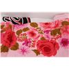 Image 4 : (2) Slo-Pitch National Towels (Body & Hand) & (2) Vintage Pink Floral Hair Towels