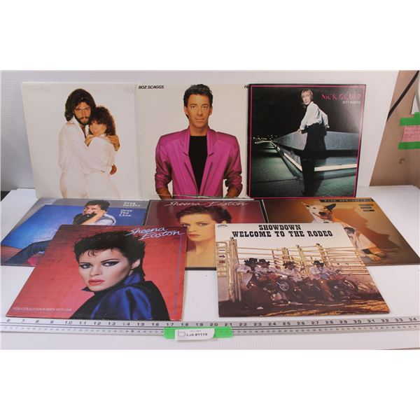 (8) Records: Barbra Streisand, Sheena Easton, Greg Guidry, Nick Glider, Misc.