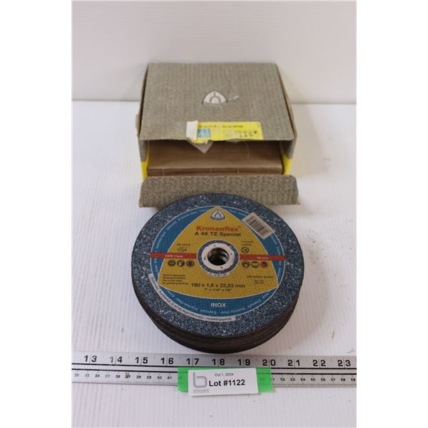 (21) Klingspor 7.25" Cut-Off Wheels - NIB - Made in Germany