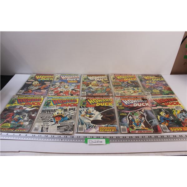 (10) Howard the Duck Comicbooks: Assorted Numbers