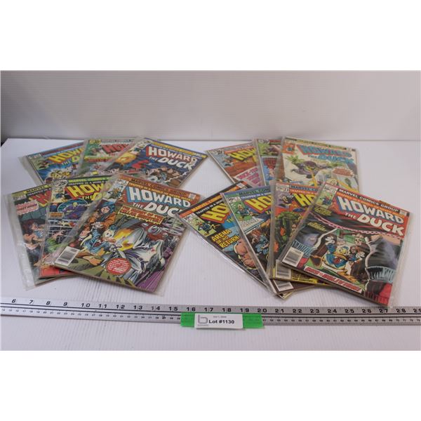 (13) Howard the Duck Comicbooks: Assorted Numbers