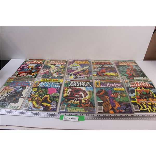 (10) Battlestar Galactica Comicbooks: # 14-23