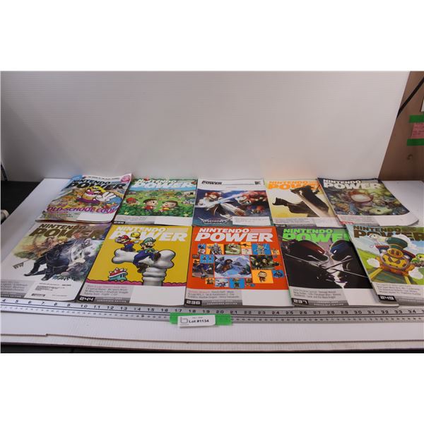 (12) Nintendo Power Magazines - Assorted Years, 2000 Editions