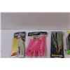 Image 3 : Fishing Lot: Lead Heads & Bodies - Assorted & Russian Hooks - Assorted