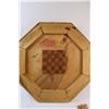Image 5 : * Wooden Crokinole Board w/ Pieces - 27"