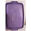 Image 4 : * Purple Rubbermaid Storage Container - 18 Gallon