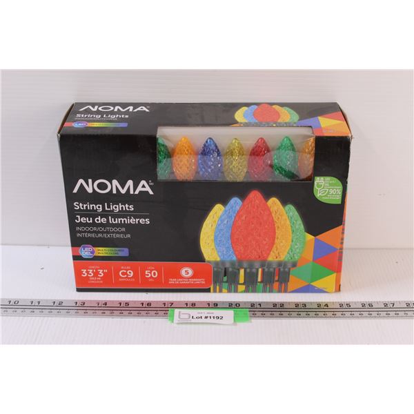 Noma Outdoor Christmas Lights - 33ft - NIB
