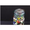 Image 4 : Antique Jar of Marbles