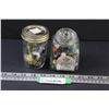 Image 1 : (2) Jars of Marbles