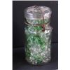 Image 2 : (2) Jars of Marbles