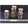 Image 1 : (3) Jars of Marbles