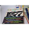 Image 3 : Lot: Music Sheets: Singles - Assorted, (2) Binders, 1977 Supercool Songs Book