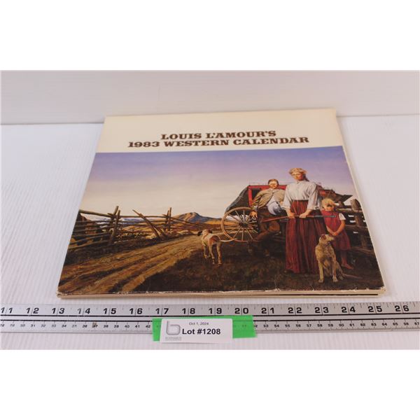 Louis L'Amour's 1983 Western Calendar
