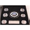 Image 3 : NHL All-Star Game 2001 Commemorative Stamp & Medallion Set in Box Set