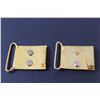 Image 4 : (2) Military Metal Belt Buckles