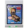 Image 1 : Gottlieb Rescue 911 Framed Original Pinball Flyer - 8 3/4" x 11 1/2"
