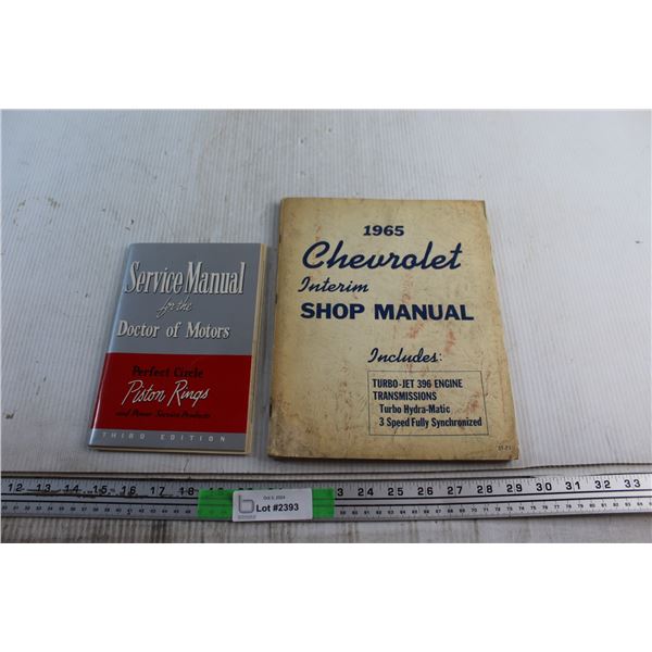 1965 Chevrolet Interim Shop Manual and Service Manual for the Doctor of Motors Books