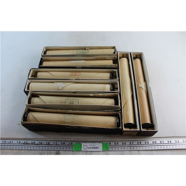 (8) Vintage Piano Rolls