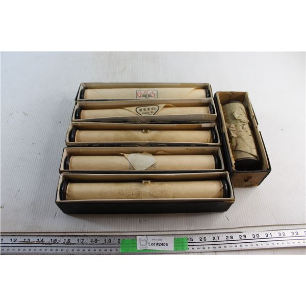 (6) Vintage Piano Rolls