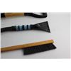 Image 2 : (2) Garden Shovels and (2) Reflex Ice Soft Touch Brush & Ice Scraper