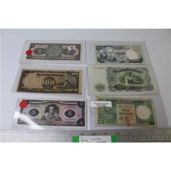 (6) Foreign Paper Currency