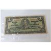 Image 3 : 1937 Canadian One Dollar Bill