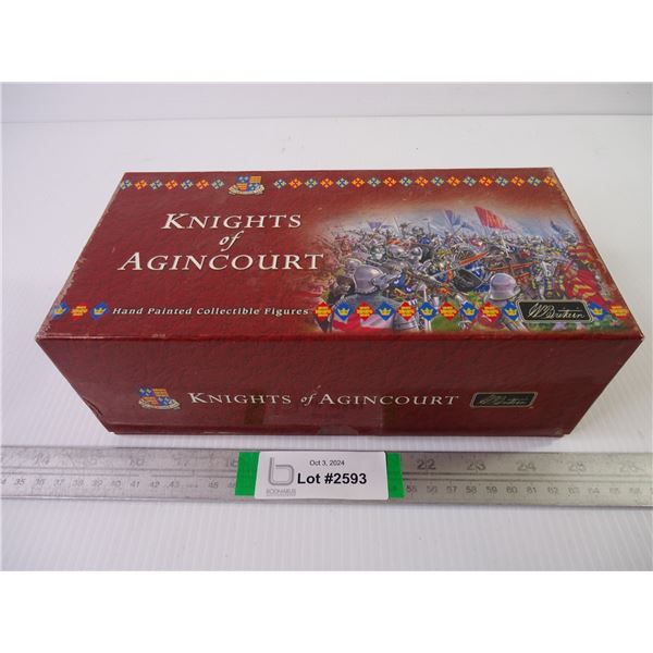 Knights of Agincourt Hand Painted Collectible Figures