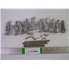 Image 1 : (10) Vintage Pewter Figurines
