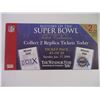 Image 2 : (2) Pkgs. of Super Bowl Replica Tickets