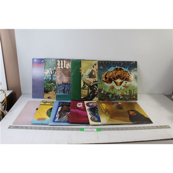 (12) Records - Kenny Loggins, Commodores, Dan Hill, etc.