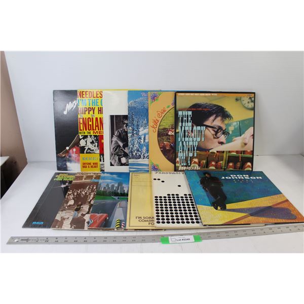 (12) Records - Don Johnson, Paul Young, The States, etc.