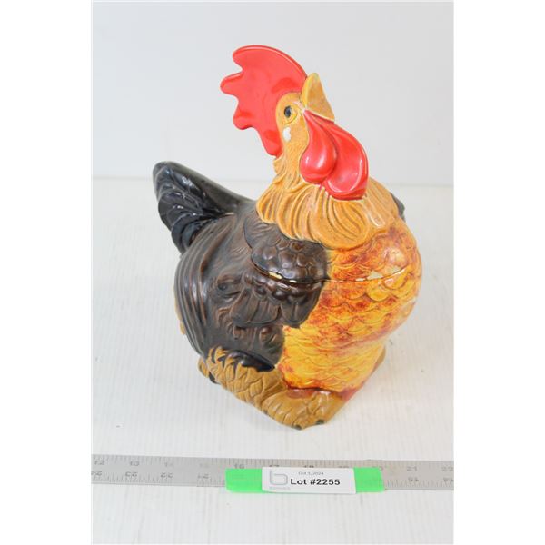 Gilner Chicken Ceramic Cookie Jar - Has Some Small Chips