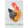 Image 1 : Gilner Chicken Ceramic Cookie Jar - Has Some Small Chips