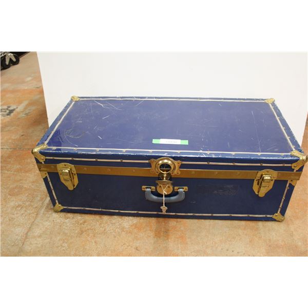 * Blue Trunk - 34" x 16" x 12"