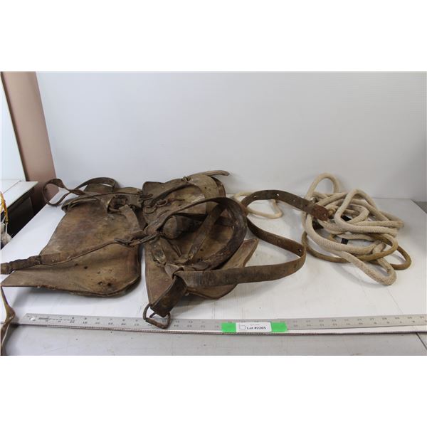 Leather And Rope Pieces